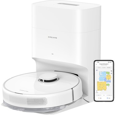 DREAME D10 Plus Gen 2 ロボット掃除機本体 Dreame D10 Plus Gen 2 Robot Süpürge Beyaz, 6,000PA Emiş Gücü Fiyatı