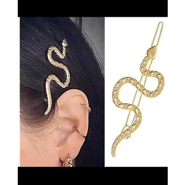 Ares Collection Arescollection Yılanlı Klipsli Pens Yan Toka Fiyatı