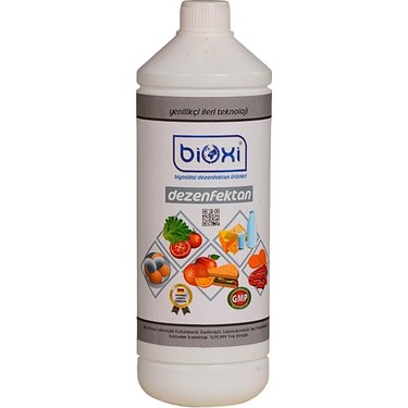 Bioxi ® Gıda Alanı Dezenfektanı 1 Lt | Hipokloröz Asit Fiyatı