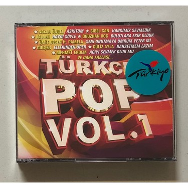 Türkçe Pop Vol 1 3 CD 30 Şarkılık CD Seti (Jelatininde Sıfır Fiyatı