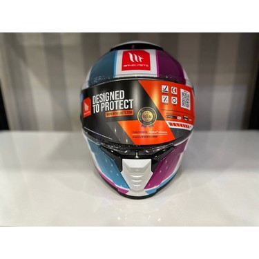 Kask Mt Thunder 4 Sv Tears C8 Parlak Inci Beyaz/Pembe Fiyatı