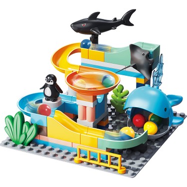 Learning Fun Marble Run Blok Yapı Seti 72 Parça - Okyanus Fiyatı