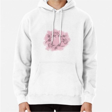 Sweatshirt with a rose online