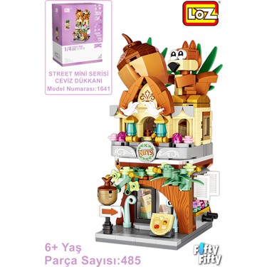 Vagonlife Loz Street Mini Serisi Ceviz Dükkanı -LZ1641 (485 Fiyatı