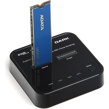 Dark USB 3.2 Gen 2 M.2 SSD Klon Destekli Disk Istasyonu Fiyatı
