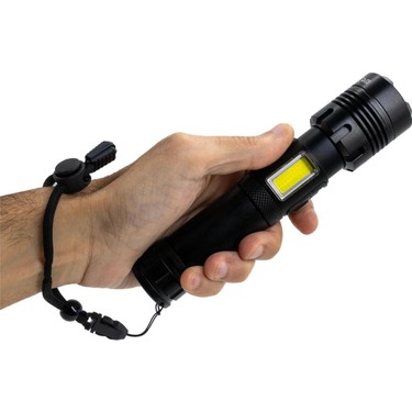 Rox 0213 Şarjlı Yan Ledli El Feneri 1000 Lümen Fiyatı