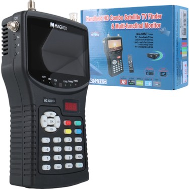 Magbox MG-265S T+ 4.3 Inç Full Hd LCD Ekranlı Görüntülü Uydu Fiyatı
