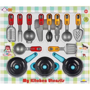 Little Chef Mutfak Gereçleri Oyun Seti 16 Parça Fiyatı