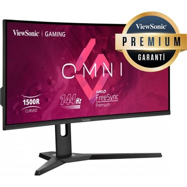 Viewsonic VX3418-2KPC-MHD 34” Va 21:9 Wqhd 144Hz 1ms HDMI Dp Fiyatı