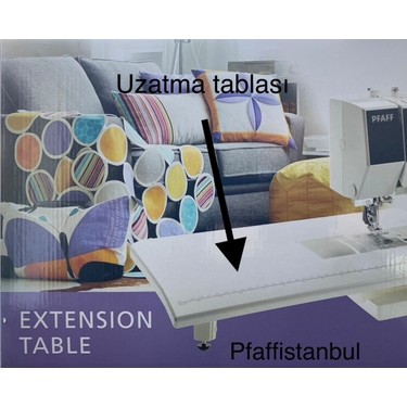 Pfaff Uzatma Tablası - 821035096 - Uyumlu Modeller Için Fiyatı