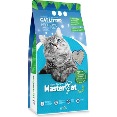 Mastercat Kedi Kumu 10L Kokusuz Topaklaşan Kum Aktif Karbon Fiyatı