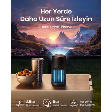 Anker Nebula Capsule 3 Laser Akıllı Taşınabilir Projeksiyon Fiyatı