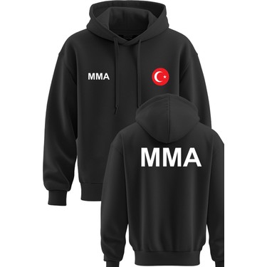 Mma Baskılı Ip Kapşonlu Sweatshirt Mma Hoodie Fiyatı