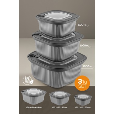 Vienev 3lü Mikrodalga ve Difrize Uygun Vip Kapaklı Özel Fiyatı