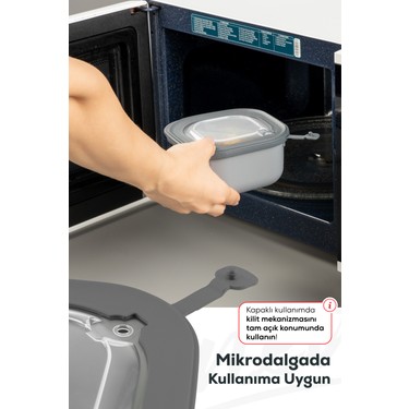 Vienev 3lü Mikrodalga ve Difrize Uygun Vip Kapaklı Özel Fiyatı