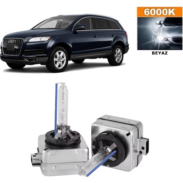 3 Tıkla Audi Q7 2009-2014 D3S / D3R 6000K Beyaz Hıd Xenon Fiyatı