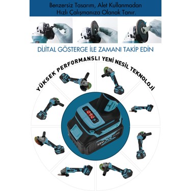 Power Black Germany 58V 5AH Profesyonel Kömürsüz Motor 125 Fiyatı