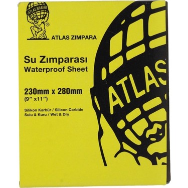 Atlas 188 Su Zımparası 400 Kum - 3 Adet Fiyatı - Taksit Seçenekleri