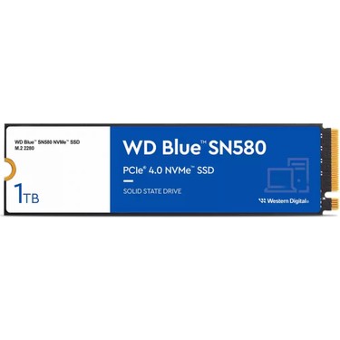 WD 1tb WD Blue M.2 Nvme SN580 Gen4 4150/4150MB/S WD Fiyatı
