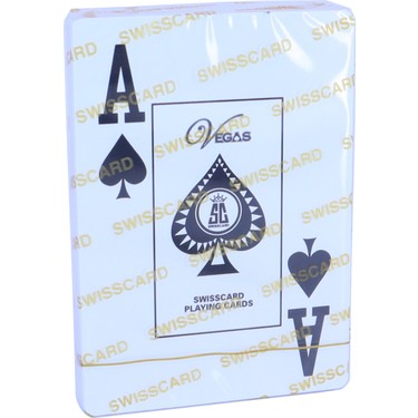 Swisscard Iskambil Blackjack Poker Oyun Kartı - Mavi Fiyatı