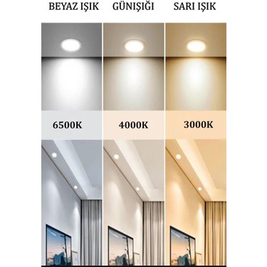Eray Aydınlatma 9278-50 Kr 4 Toplu Krom Led Avize(Beyaz Işık Fiyatı