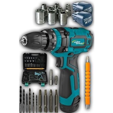 Lieber German Torq 58VOLT 12 Ah 27 Pcs Setli Korumalı Çelik Fiyatı