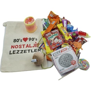 Nostaljik Lezzetler Kese Nostaljik Hediye Paketi 80'ler Fiyatı
