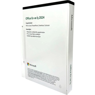 Microsoft Office 2024 Ev ve Iş Türkçe Esd EP2-06609 Ömür Fiyatı