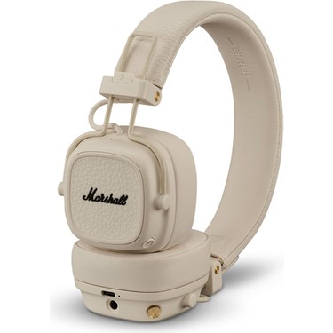 Marshall ワイヤレス Marshall Major V Kulaküstü Bluetooth Kulaklık Krem Renkli Fiyatı