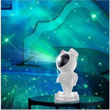 Krizantem Astronot Robot Bluetooth Müzikli ve Işıklı Gece Fiyatı