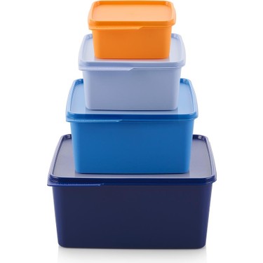 Tupperware Kare Saklama Kabı 4'lü Set Fiyatı - Taksit Seçenekleri