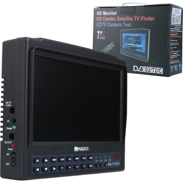 Magbox MG-717S/T+ 7 Inç Full HD LCD Ekranlı Görüntülü Uydu Fiyatı