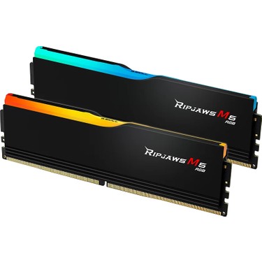 Ripjaws5 DDR5 6400 16GB メモリー GSkill Gskıll Ripjaws M5 Siyah Rgb DDR5-6400MHZ CL36 32GB Fiyatı