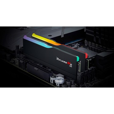 GSkill Gskıll Ripjaws M5 Siyah Rgb DDR5-6400MHZ CL36 32GB Fiyatı