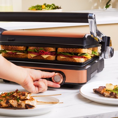Karaca Gastro Gourmet Izgara ve Tost Makinesi Copper 2000 W Fiyatı