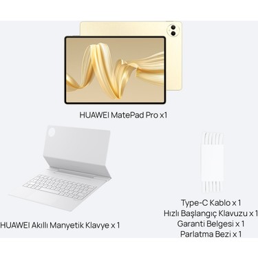 Huawei Matepad Pro 12.2 Papermatte Edition 12GB 512GB Altın Fiyatı