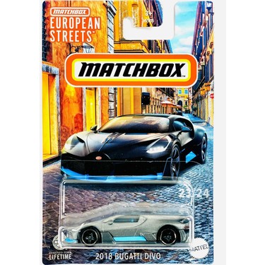 Matchbox European Streets 2018 Bugatti Divo HVV44 Fiyatı