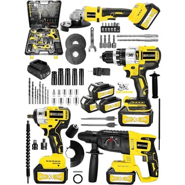Graizer Alman 999 Vf 20 Ah 4 Lü Set Akülü Şarjlı Kırıcı Fiyatı