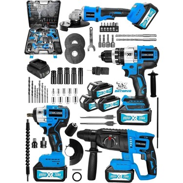 Graizer Alman 999 Vf 20 Ah 4 Lü Set Akülü Şarjlı Kırıcı Fiyatı