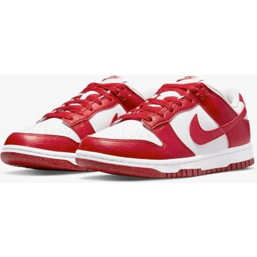 スニーカー Nike Dunk Low Next Nature White Gym Red Nike Dunk Low Next Nature White 'gym Red' (W) DN1431-101 Fiyatı
