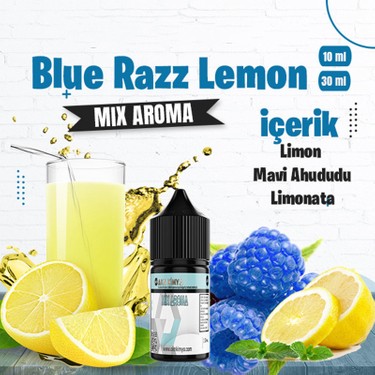 Blue Razz Lemonade Mix Aroma Limon Ahududu Gıda Aroması 10 Fiyatı