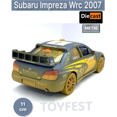 Subaru Impreza Wrc 2007 Çamurlu Çek Bırak Die - Cast Fiyatı