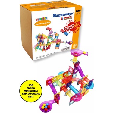 Magnescape Run Magnetic Tiles Mıknatıslı 3D Yapı Oyuncağı Fiyatı