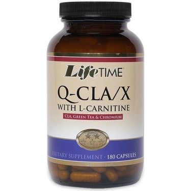 q cla x with l carnitine nasıl kullanılır Life Time Q-Cla/x With L-Carnitine 180 Kapsül Fiyatı
