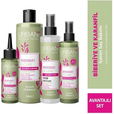 Urban Care Rosemary & Clove 4lü Set Kadın Saç Bakım Fiyatı
