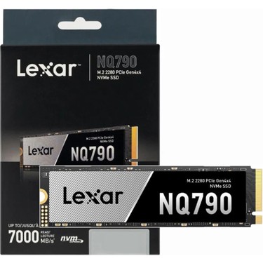 Lexar NQ790 1TB NVMe PCIe Gen4 x4 Okuma 7000MB – Yazma Fiyatı