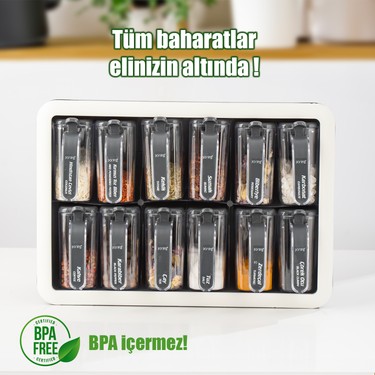 Porsima 1118 12LI Standlı Kendinden Yapışkanlı Kaşıklı Fiyatı