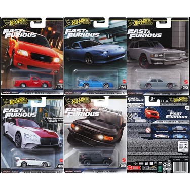 Hot Wheels Premium Fast & Furious 2024 Mix H Set Fiyatı