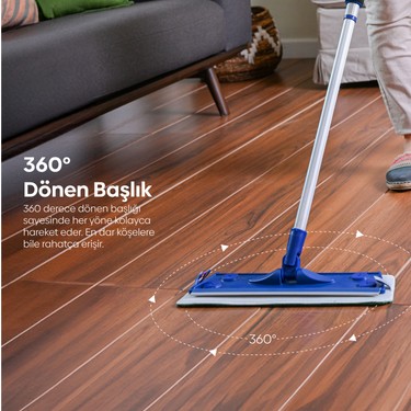 Silva Mikrofiber Ikili Mop Set (Kuru-Duvar) Fiyatı