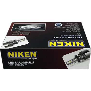 Niken LED Xenon Evo Serisi H15 Far Ampulü 2'li Takım Fiyatı